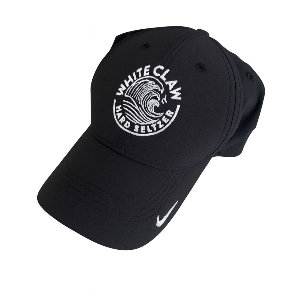 Nike Black Cap with White Claw Logo rare limited edition
